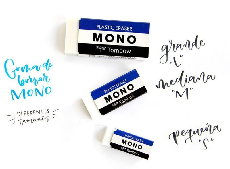 Goma de Borrar Tombow MONO Eraser - Entrelíneas Papelería - Gomas