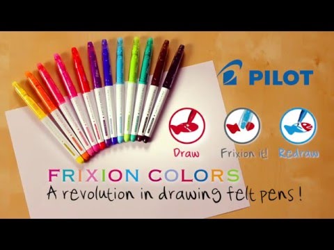 Set 12 Pilot Frixion Colors