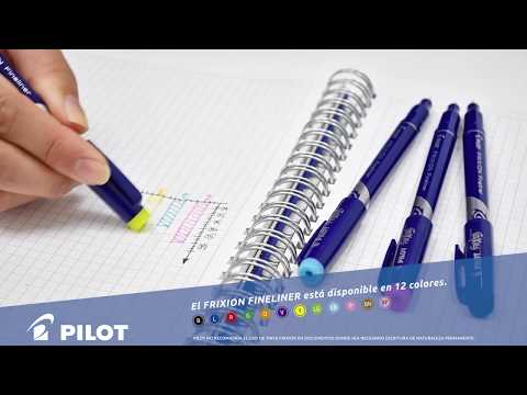 Set de Lápices Tiralíneas Pilot Frixion Fineliner