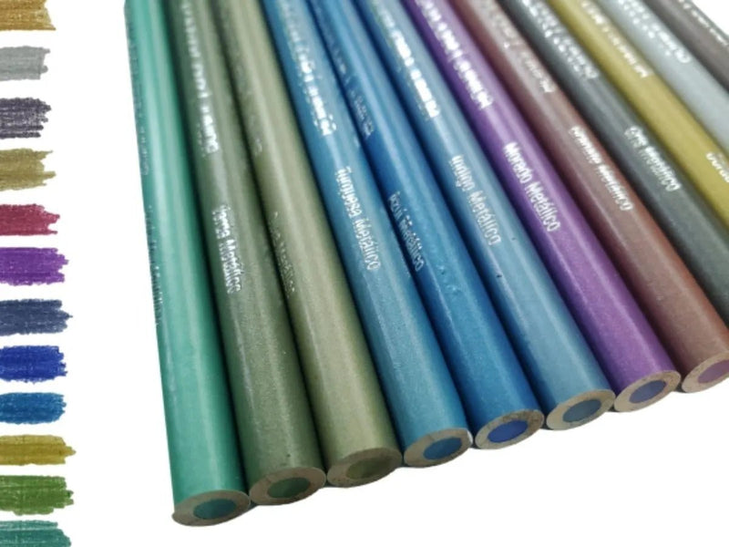 Lápices de colores Prismacolor Junior Metálicos - Entrelíneas Papelería -