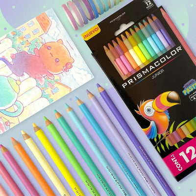 Lápices de colores Prismacolor Junior Pastel - Entrelíneas Papelería -