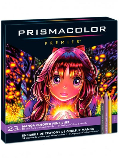 Lápices de Colores Prismacolor Premier - Set de 23 colores Manga - Entrelíneas Papelería - Lápices