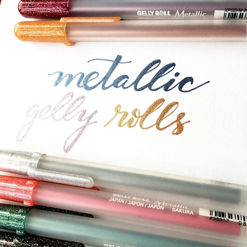 Lápiz Sakura Gelly Roll Metallic - Entrelíneas Papelería - Lápices