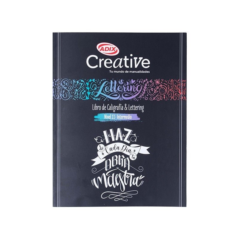 Libros de Caligrafía y Lettering Creative Adix - Entrelíneas Papelería - Libro