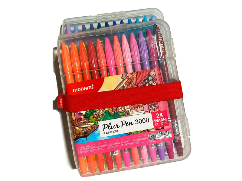 Marcadores Plus Pen 3000 48 Colores MONAMI - Entrelíneas Papelería - Marcadores
