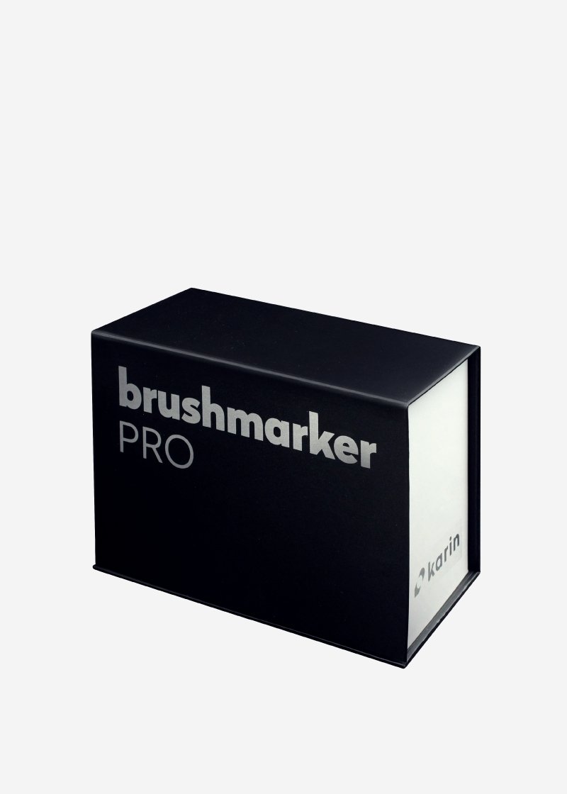 MiniBox 26 Karin Markers Pro + Blender - Entrelíneas Papelería - Marcadores