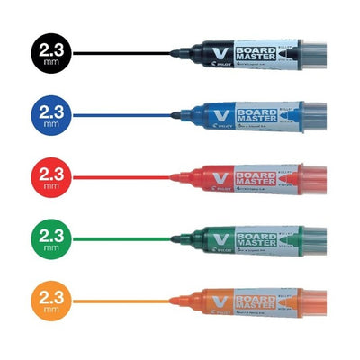 Plumón marcador de pizarra recargable V BOARD MASTER - Entrelíneas Papelería - Plumones