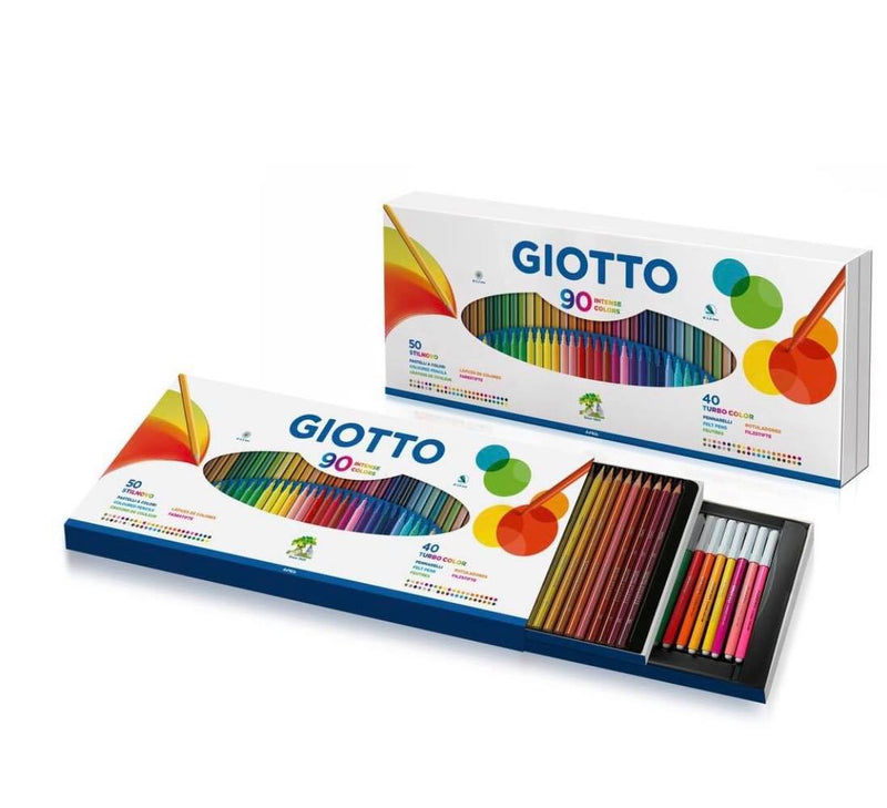 Set 90 Lápices Colores Intensos Giotto - Entrelíneas Papelería - Lápices