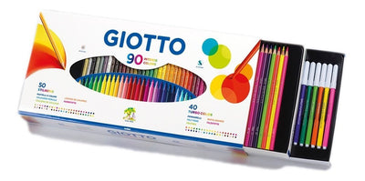 Set 90 Lápices Colores Intensos Giotto - Entrelíneas Papelería - Lápices