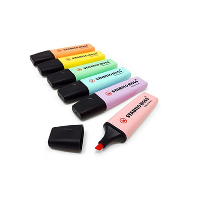 Set Destacador Stabilo Boss Pastel - Entrelíneas Papelería -